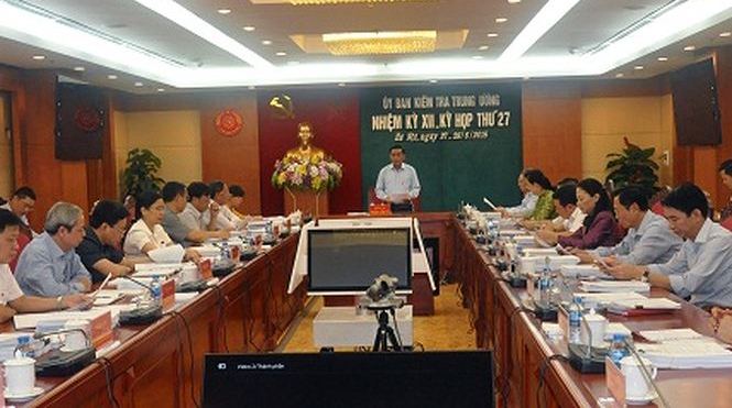 Kỳ họp 27 của Ủy ban Kiểm tra Trung ương: Khai trừ Đảng ông Trần Bắc Hà, Lê Nam Trà