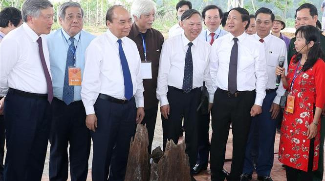 Thủ tướng dự khởi công Dự án khu bảo tồn bãi cọc Cao Qùy (Hải Phòng)