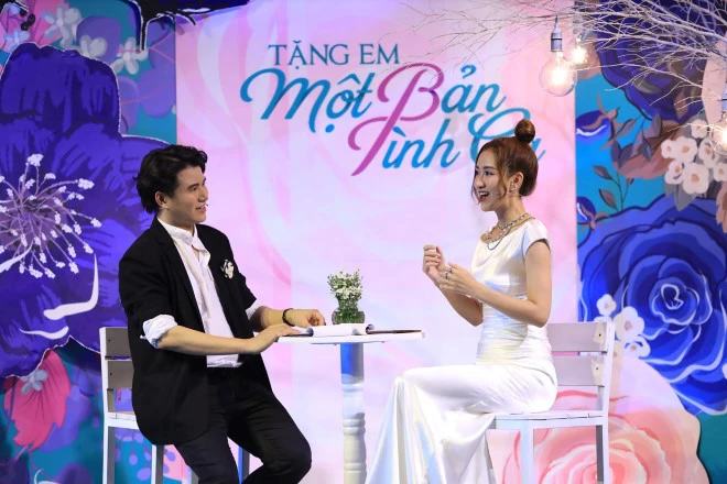 Hà Thu - Vũ Mạnh Cường, Tặng em một bản tình ca, HTV7, Tặng em một bản tình ca tập 1