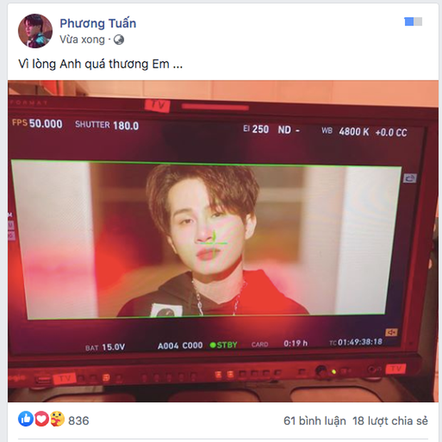 Jack, Jack J97, Ca khúc mới, MV mới, Vì lòng anh quá thương em, Vi long anh qua thuong em, Jack ra mắt MV mới, Jack comeback