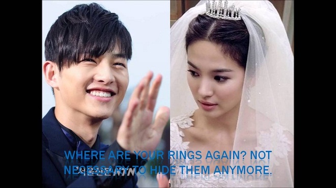 Song Joong Ki - Song Hye Kyo đã bí mật đính hôn