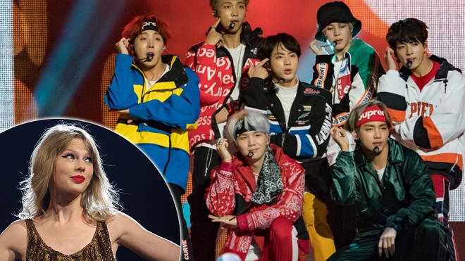 Billboard 'đại chiến': BTS và Taylor Swift mang 'hit' mới nhất ra 'đọ' ngay trên sân khấu trao giải