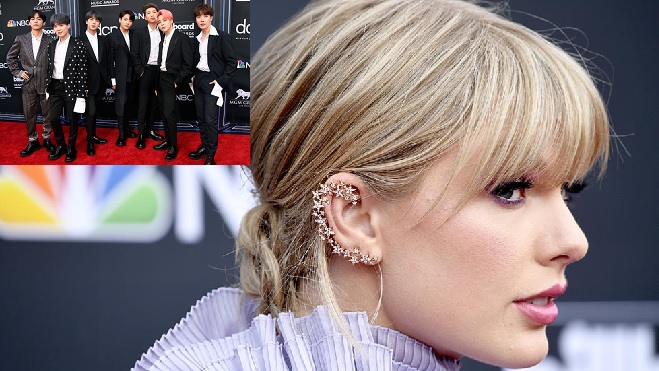 Taylor Swift yêu kiều, BTS lịch lãm cùng dàn sao 'khủng' đổ bộ thảm đỏ Billboard 2019
