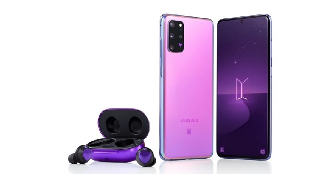 BTS, Điện thoại BTS, BTS kết hợp Samsung ra mắt điện thoại, có gì trong điện thoại BTS Samsung, Samsung Galaxy S20 BTS 