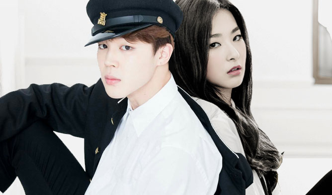 BTS, BTS vướng tin hẹn hò, BTS hẹn hò, BTS bí mật hẹn hò, Jungkook Sana TWICE, Jimin Seulgi Red Velvet, V Joy Red Velvet, Jimin Jeongyeon TWICE, Jin Lee Guk Joo