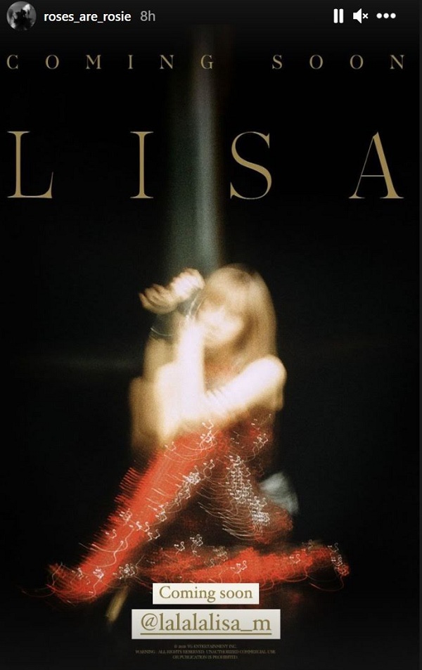 Blackpink, Lisa, Lisa Blackpink, Blackpink Lisa, Lisa solo, Lisa tung ca khúc solo, thông tin về MV của Lisa, Jennie, Jisoo, Rose, Jennie Blackpink, Rose Blackpink