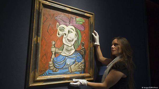 Bức tranh của Picasso từng bị phát xít Đức đánh cắp đạt giá 1.000 tỷ
