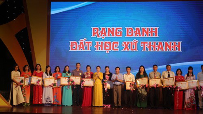 Thanh Hóa tuyên dương học sinh, sinh viên xuất sắc trong các kỳ thi quốc gia, quốc tế