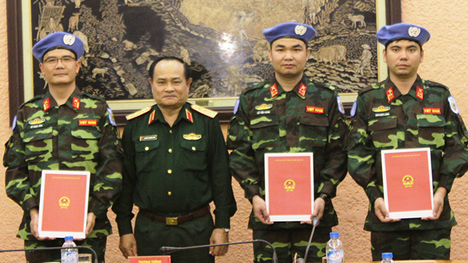 Dấu ấn lính mũ nồi xanh Việt Nam thuộc lực lượng gìn giữ hòa bình LHQ ở Trung Phi 