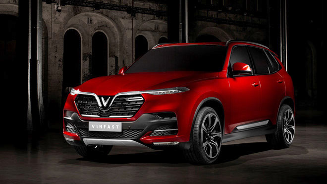 Chính thức ra mắt hai mẫu Sedan và SUV của VinFast tại Paris Motor Show