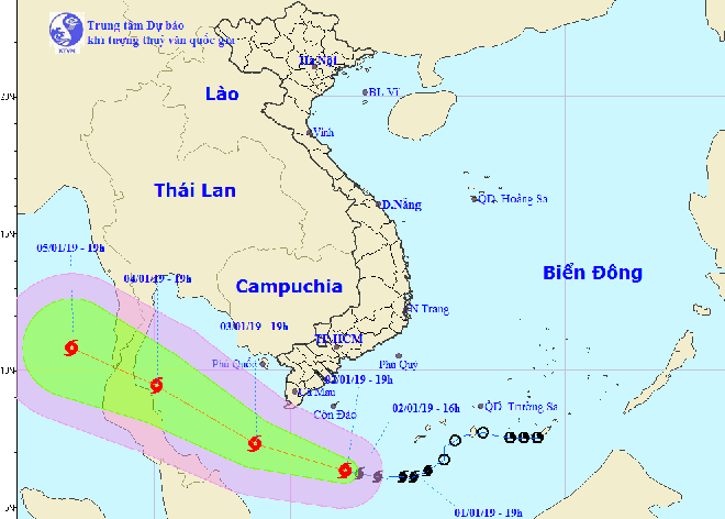 Bão số 1, Bão số 1 2019, Bão số 1 năm 2019, Tin bão, Tin bão số 1, Cơn bão số 1, Dự báo bão, Dự báo thời tiết, tin thời tiết, không khí lạnh, bão pabuk, tin bão mới
