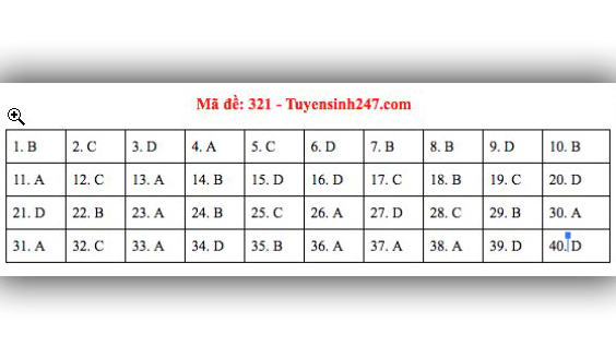 Đáp án lịch sử THPT Quốc gia 2019, Đáp án lịch sử THPT Quốc gia năm 2019, Đáp án lịch sử, đáp án môn lịch sử THPT Quốc gia, đáp án môn sử THPT Quốc gia, đáp án môn sử