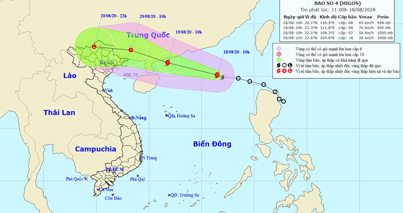 Tin bão khẩn cấp cơn bão số 4, thủy điện Lai Châu xả lũ