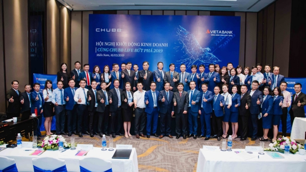 Chubb Life Việt Nam và VIETABANK tổ chức Hội nghị kinh doanh năm 2019