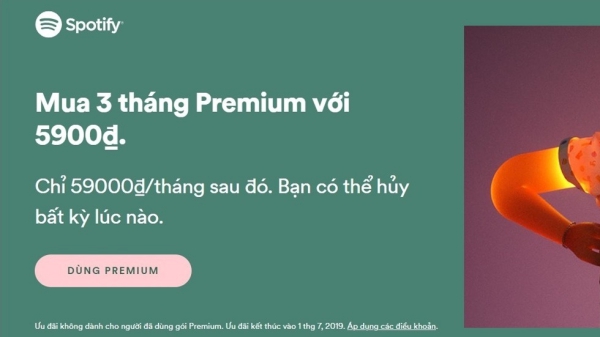 Spotify tung khuyến mại giữa năm, lần đầu giới thiệu tại Việt Nam ưu đãi hấp dẫn cho người dùng 'cũ'