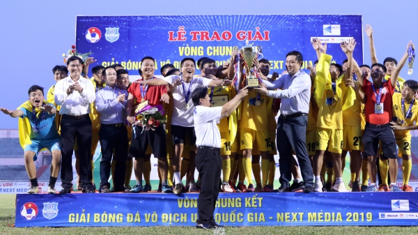 Thanh Hóa trở thành tân vương Giải vô địch U17 Quốc gia – Next Media 2019