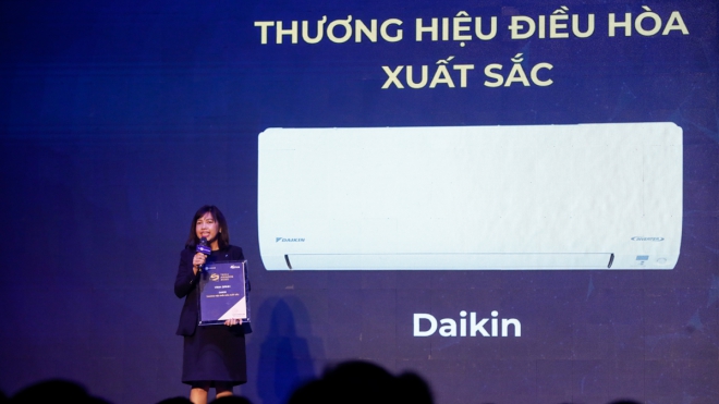Daikin lần thứ hai nhận thương hiệu điều hòa xuất sắc tại Tech Awards