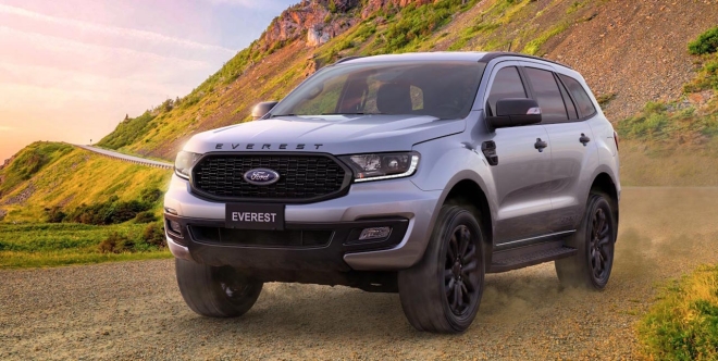 Ford Everest Sport 2021 đậm chất thể thao giá 1 tỷ 112 triệu đồng, Ford Everest