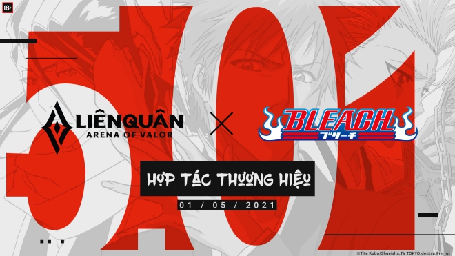 Liên Quân Mobile X BLEACH - Hợp Tác Đặc Biệt Ngày MOBA 5V5！