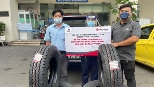 Bridgestone Việt Nam góp sức cùng cộng đồng phòng chống dịch Covid-19