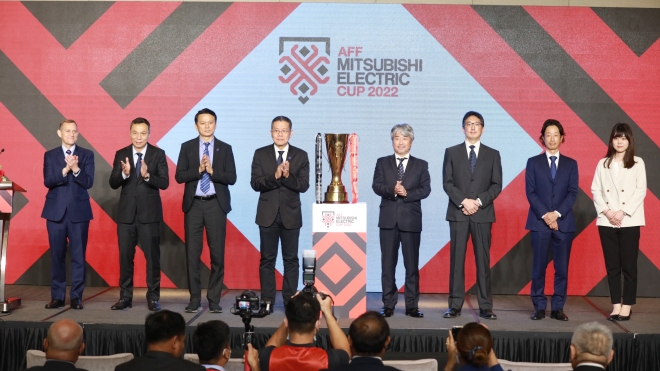 AFF công bố Mitsubishi Electric trở thành thương hiệu tài trợ mới của AFF Mitsubishi Electric Cup 2022