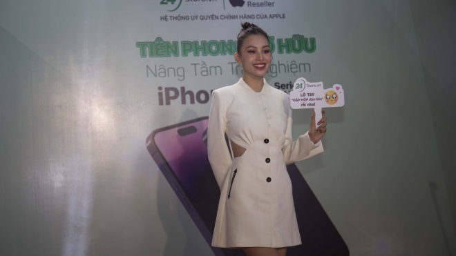Nhiều nghệ sĩ và khách hàng của 24hStore được sở hữu iPhone 14 đầu tiên tại Việt Nam