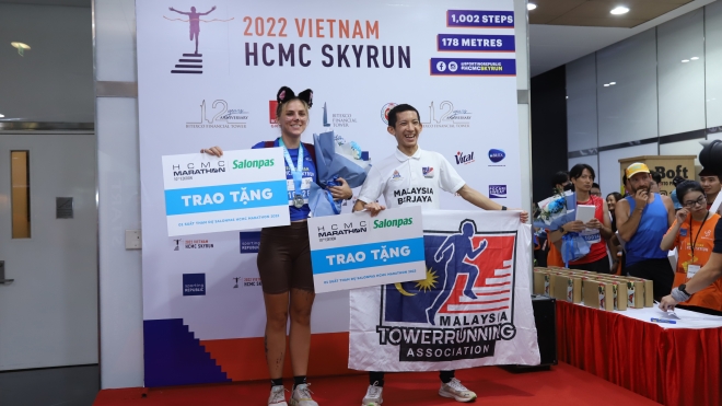 Giải chạy leo thang bộ HCMC Skyrun 2022 đã trở lại