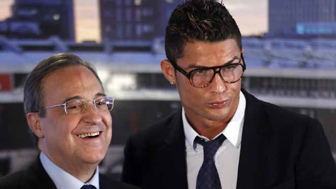 Florentino Perez phá vỡ sự im lặng trước tin đồn Ronaldo đòi ra đi