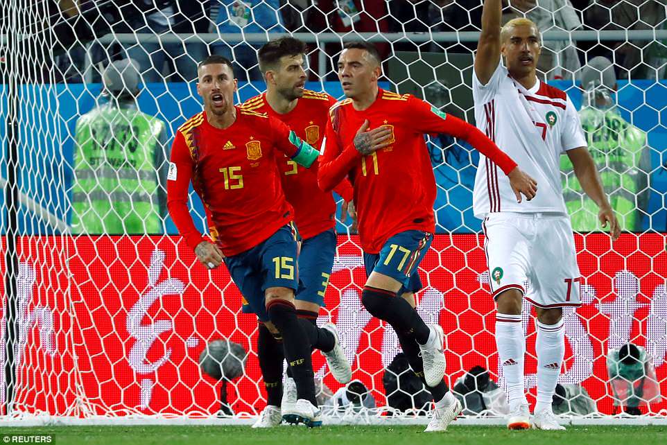 Video clip bàn thắng Tây Ban Nha 2-2 Morocco: 'La Roja' gỡ hòa phút cuối nhờ VAR