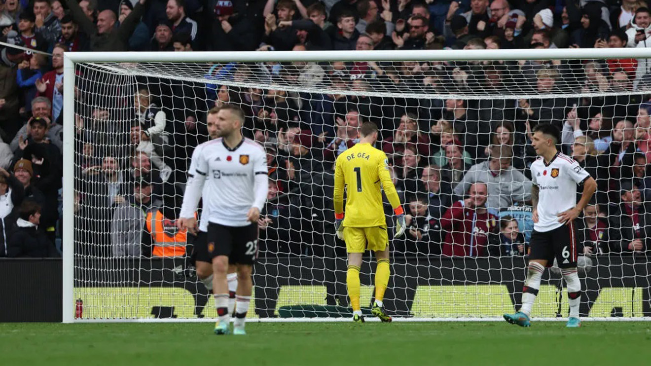 Điểm nhấn Aston Villa 3-1 MU: Thảm họa từ hàng thủ đến hàng công