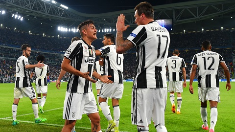 Khả năng vô địch của Juventus được đánh giá ngang ngửa với Real Madrid