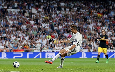 Ronaldo liên tục thăng hoa ở Champions League