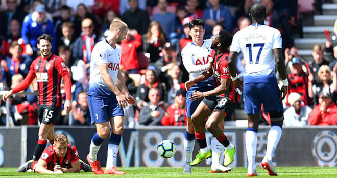 Bournemouth 1-0 Tottenham: Bị đuổi 2 người, Spurs gục ngã, cuộc đua top 4 lại mở ra cho MU 