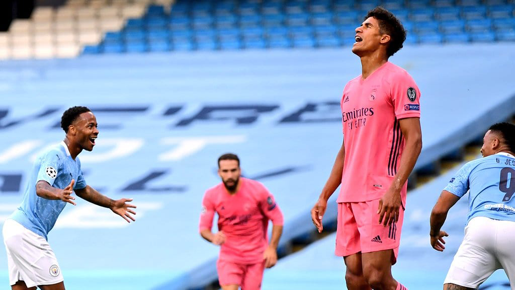 Man City 2-1 Real Madrid (chung cuộc 4-2): Real trả giá vì 2 sai lầm của Varane