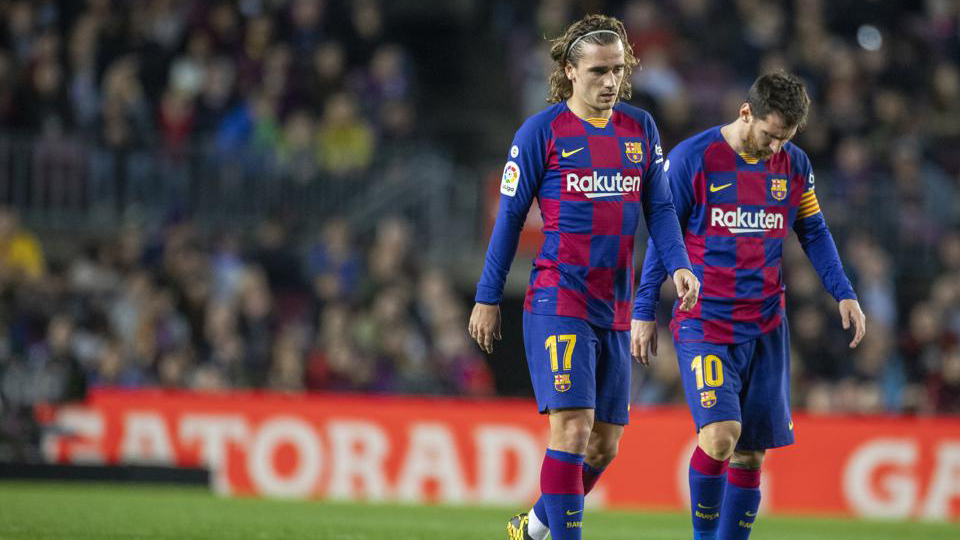 Barcelona: Tương lai Griezmann mù mịt vì Messi ở lại