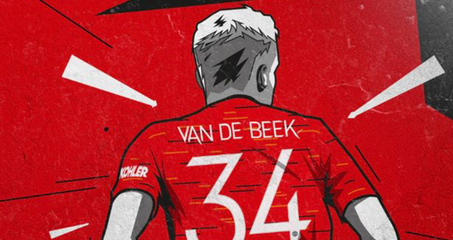 MU, Chuyển nhượng MU, Van de Beek, MU chính thức chiêu mộ được Van de Beek, Van de Beek gia nhập MU, giá Van de Beek, hợp đồng Van de Beek với MU, lương van de Beek ở MU