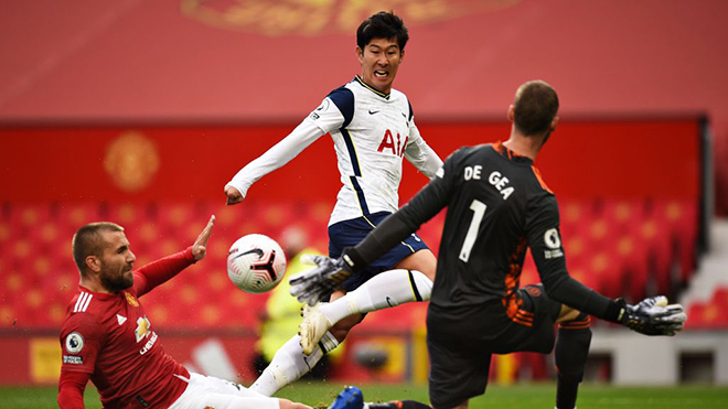 MU 1-6 Tottenham: Martial quá thơ ngây, MU bị Kane vs Son hủy diệt