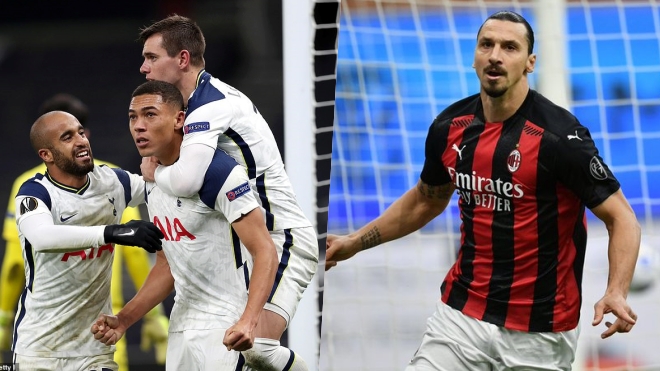 Kết quả Europa League hôm nay: Tottenham, AC Milan giành ngôi đầu bảng