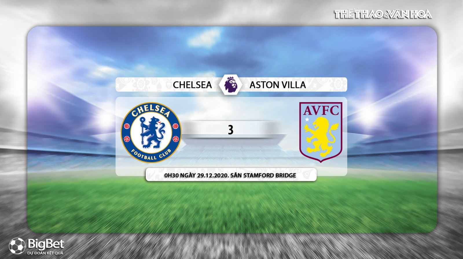 Keo nha cai, Nhận định kết quả, Chelsea vs Aston Villa, Trực tiếp bóng đá Anh hôm nay, K+, K+PM, trực tiếp bóng đá Chelsea đấu với Aston Villa, trực tiếp Ngoại hạng Anh