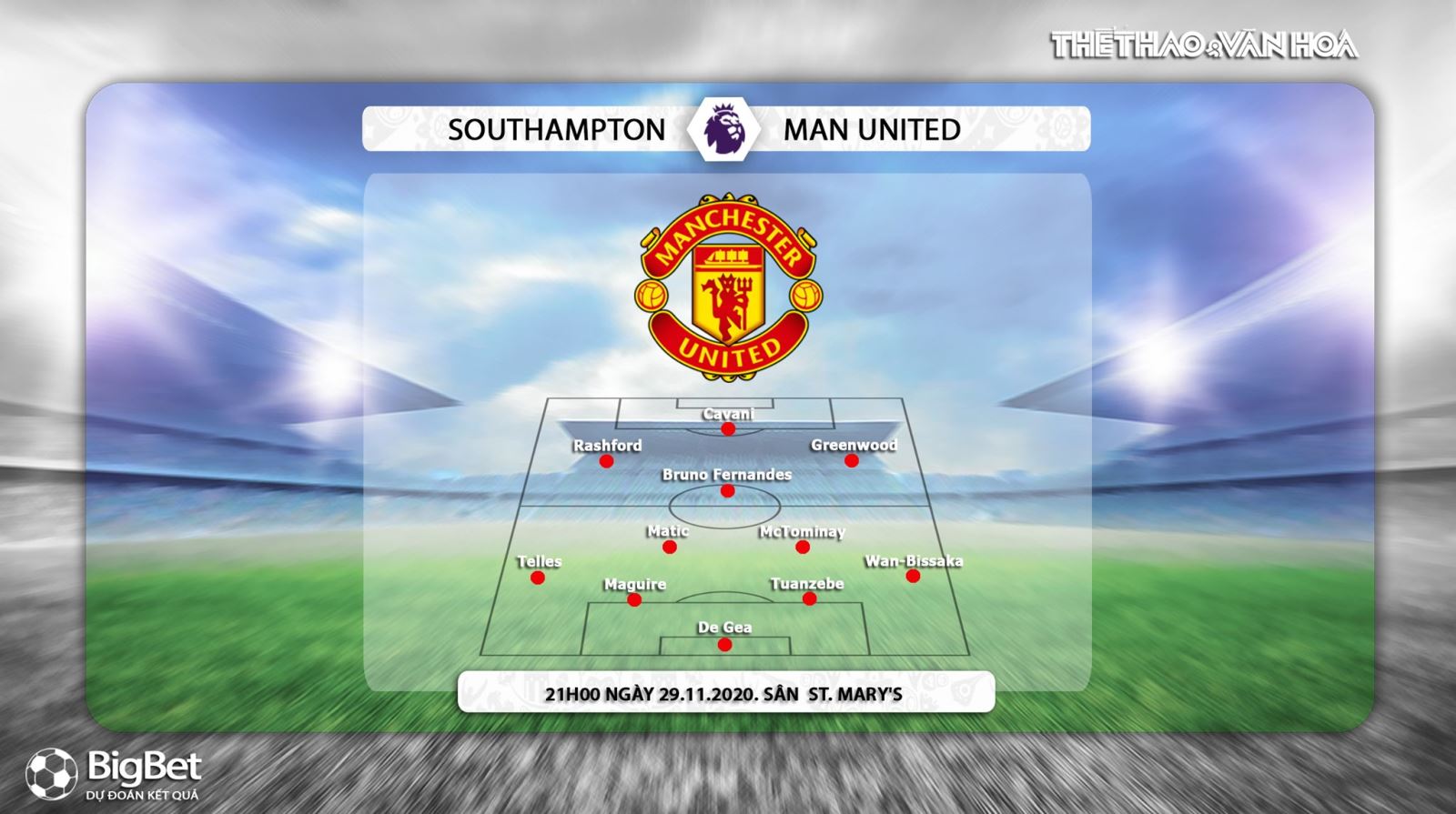 Keo nha cai, nhận định kết quả, Southampton vs MU, truc tiep bong da, ngoai hang Anh vòng 10, kèo bóng đá, trực tiếp MU đấu với Southampton, trực tiếp bóng đá Anh, kèo MU, K+PM