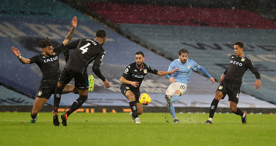 Ket qua bong da, Man City vs Aston Villa< Kết quả bóng đá Anh, BXH bóng đá Anh, kết quả Man City vs Aston Villa, video Man City vs Aston Villa, Bernardo Silva, Gundogan