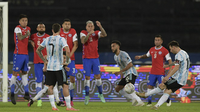 Argentina 1-1 Chile, ket qua bong da, ket qua cop America, kết quả Argentina đấu với Chile, Messi, kết quả bóng đá hôm nay, xem trực tiếp bóng đá hôm nay
