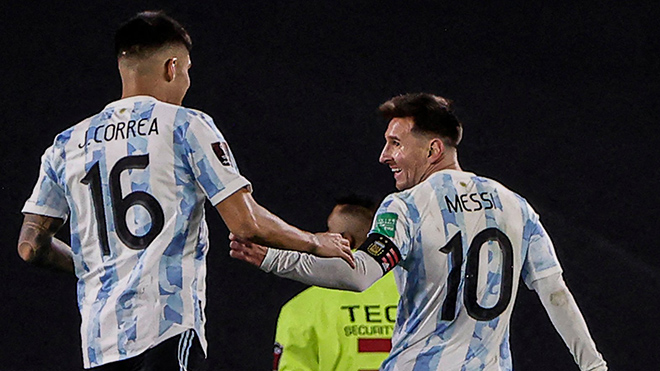 Kết quả bóng đá, ket qua vòng loại World Cup 2022 Nam Mỹ, Argentina 3-0 Bolivia, Messi, messi lập hat-trick, bảng xếp hạng bóng đá vòng loại World Cup 2022 nam mỹ