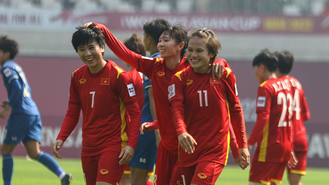 Nữ Việt Nam 2-0 Thái Lan: Việt Nam đặt một chân tới World Cup 2023