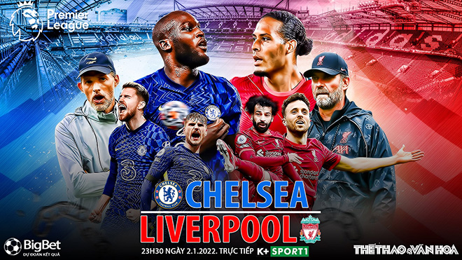 Nhận định bóng đá nhà cái Chelsea vs Liverpool. Nhận định, dự đoán bóng đá Anh (23h30, 2/1)