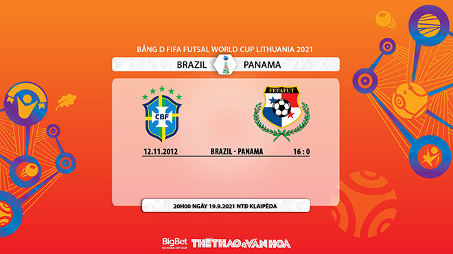 kèo nhà cái, dự đoán Brazil vs Panama, nhận định bóng đá, keo nha cai, nhan dinh bong da, kèo bóng đá, Brazil, Panama, tỷ lệ bóng đá, Ngoại hạng Futsal World Cup 2021