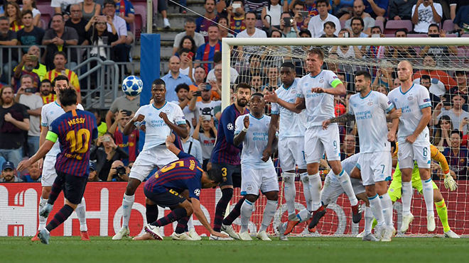 Barcelona 4-0 PSV, Inter 2-1 Tottenham: Leo Messi lập hat-trick giúp Barcelona huỷ diệt PSV