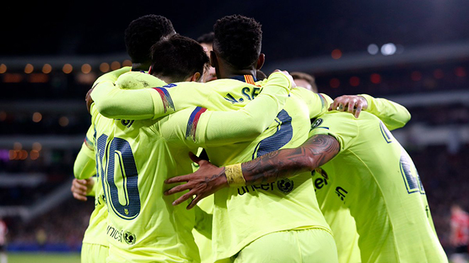 Video clip bàn thắng PSV 1-2 Barcelona: Leo Messi rực sáng trên đất Hà Lan