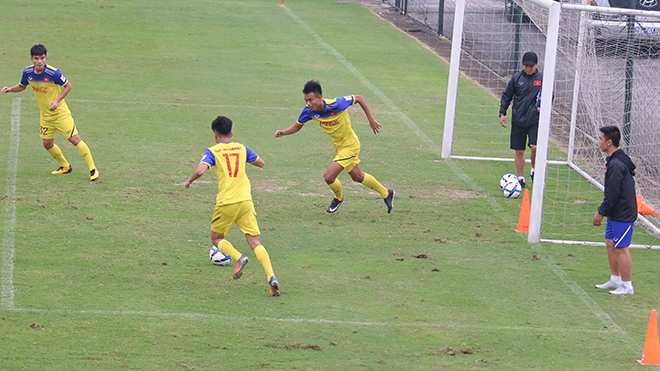 U23 Việt Nam bị phạt nặng nếu không ghi bàn trong buổi tập