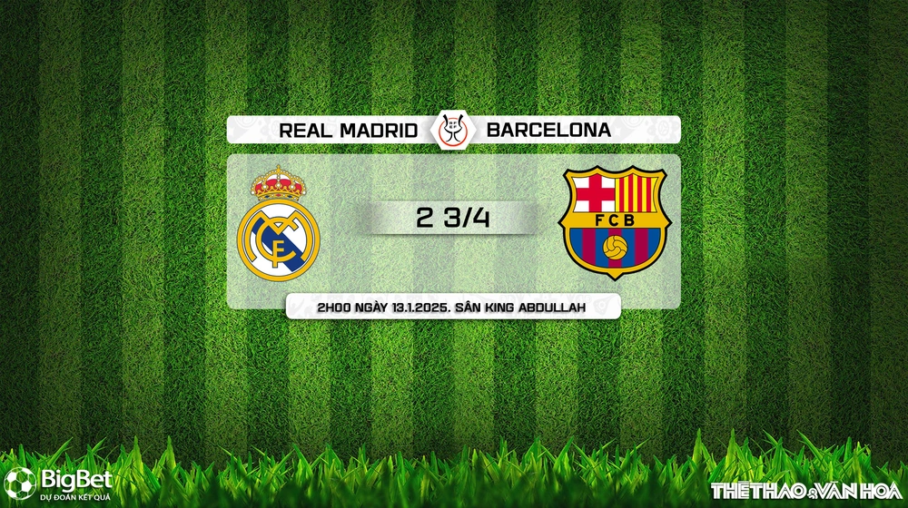 Nhận định, soi tỷ lệ Real Madrid vs Barcelona 02h00 ngày 13/1, Chung kết Siêu cúp Tây Ban Nha - Ảnh 11.